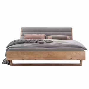Houten bed CICEM gestoffeerd hoofdbord