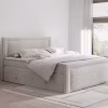 Boxspringbed Luxora Grijs