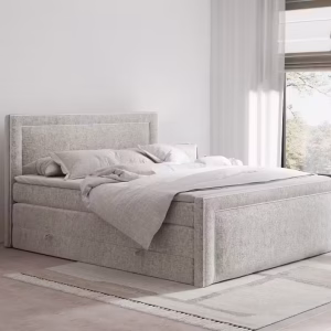 Boxspringbed Luxora Grijs