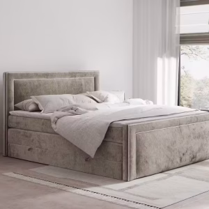 Boxspringbed Luxora Bruin