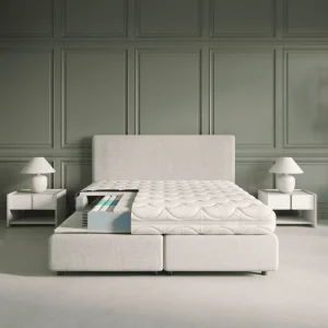 Matras Luxury Line - Pocketvering Hybrid Koudschuim - Tencel