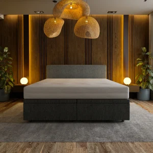 Boxspring met Opbergruimte Hotel Essence – Antraciet