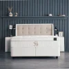 Boxspring met Opbergruimte – Perlabedd