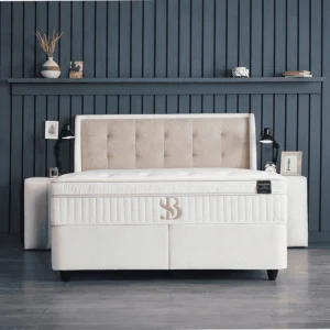 Boxspring met Opbergruimte – Perlabedd