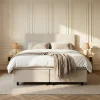 Boxspring Julia met opbergruimte - Beige