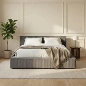 Boxspring met Opbergruimte Amour Cosy – Antraciet