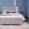 Boxspring Lulea – 153 cm Hoog