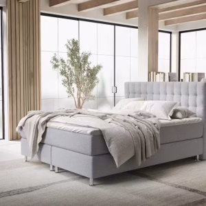 Boxspringbed Sorrento Grijs