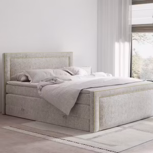 Boxspringbed Luxora Beige