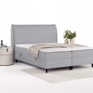 Bed Melba Grijs