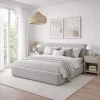 Boxspring met Opbergruimte Hotel Lounge – Taupe Grijs