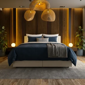 Boxspring met Opbergruimte Hotel Elegance – Beige